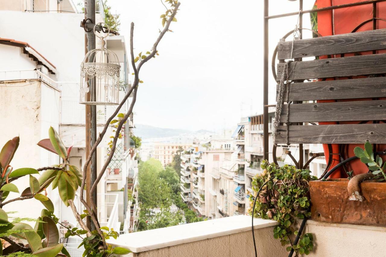 Stylish Flat With Veranda In The Heart Of Athens Luaran gambar