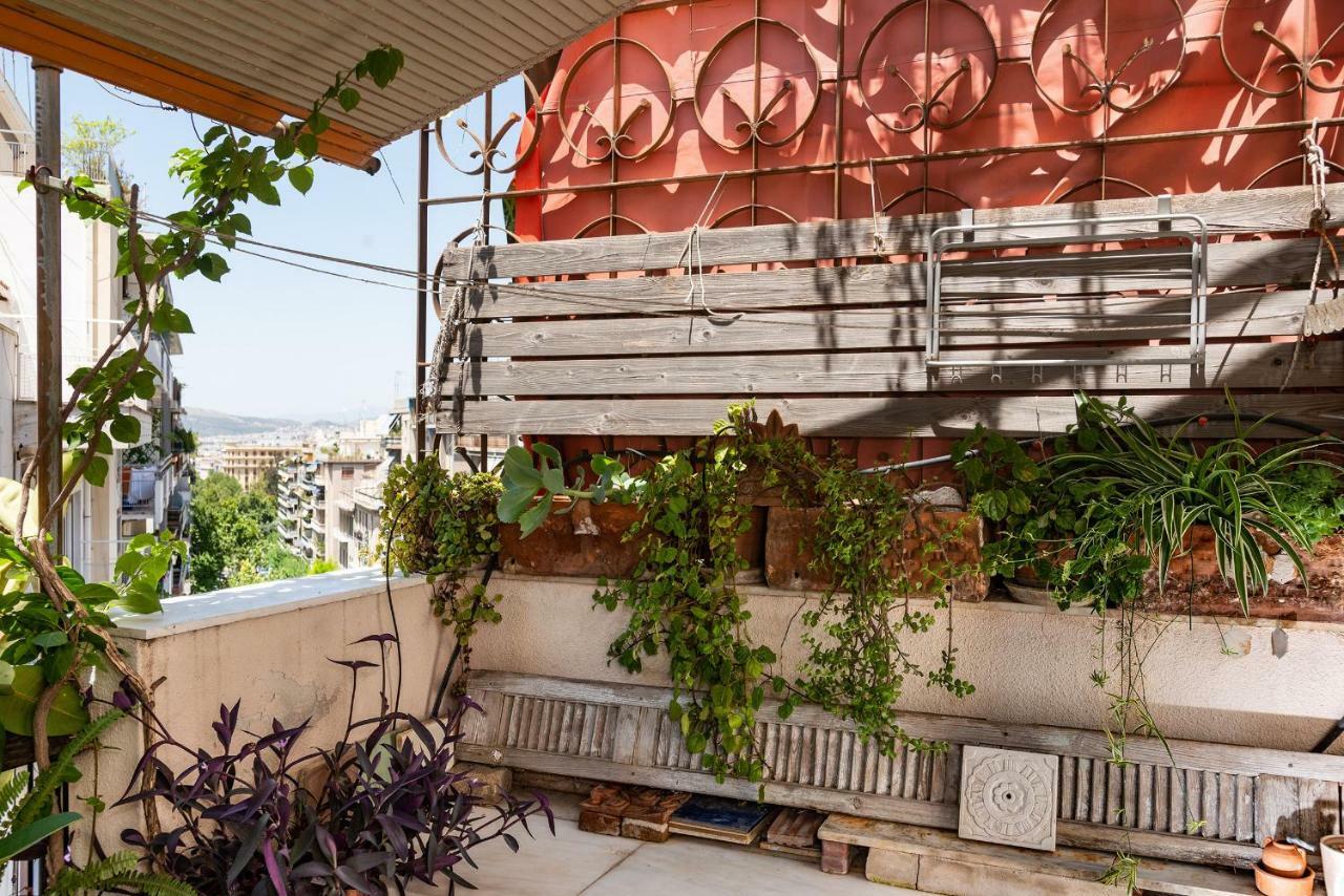 Stylish Flat With Veranda In The Heart Of Athens Luaran gambar