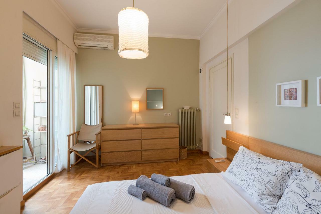 Stylish Flat With Veranda In The Heart Of Athens Luaran gambar